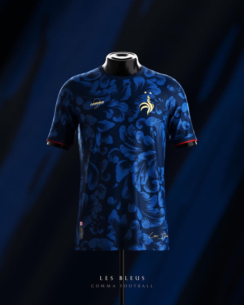 Camisa França Comma Football - Versão Torcedor
