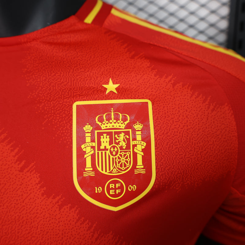Camisa Espanha Home 24/25 Lançamento- Versão Jogador