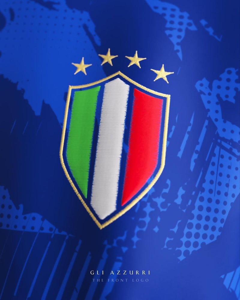 Camisa Itália Comma Football - Versão Torcedor