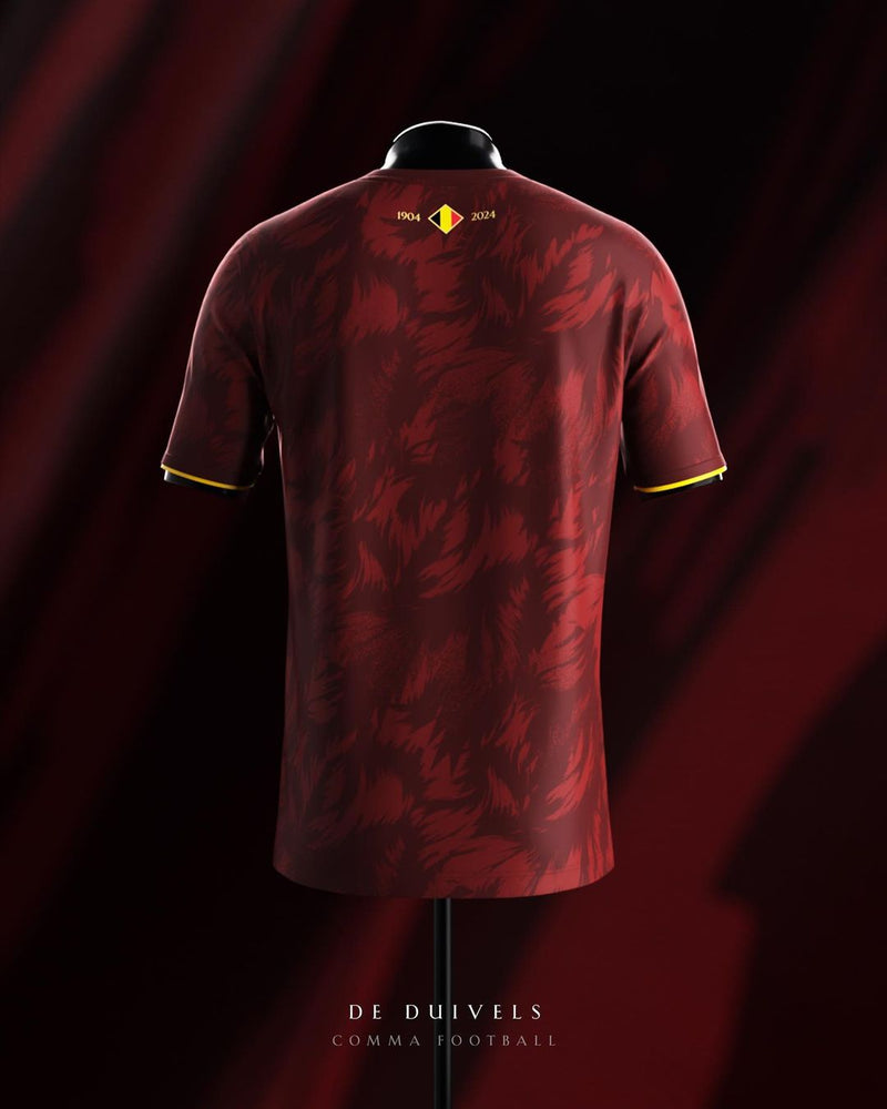 Camisa Bélgica Comma Football - Versão Torcedor