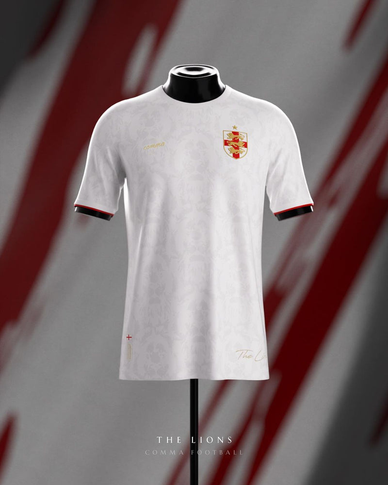 Camisa Inglaterra Comma Football - Versão Torcedor