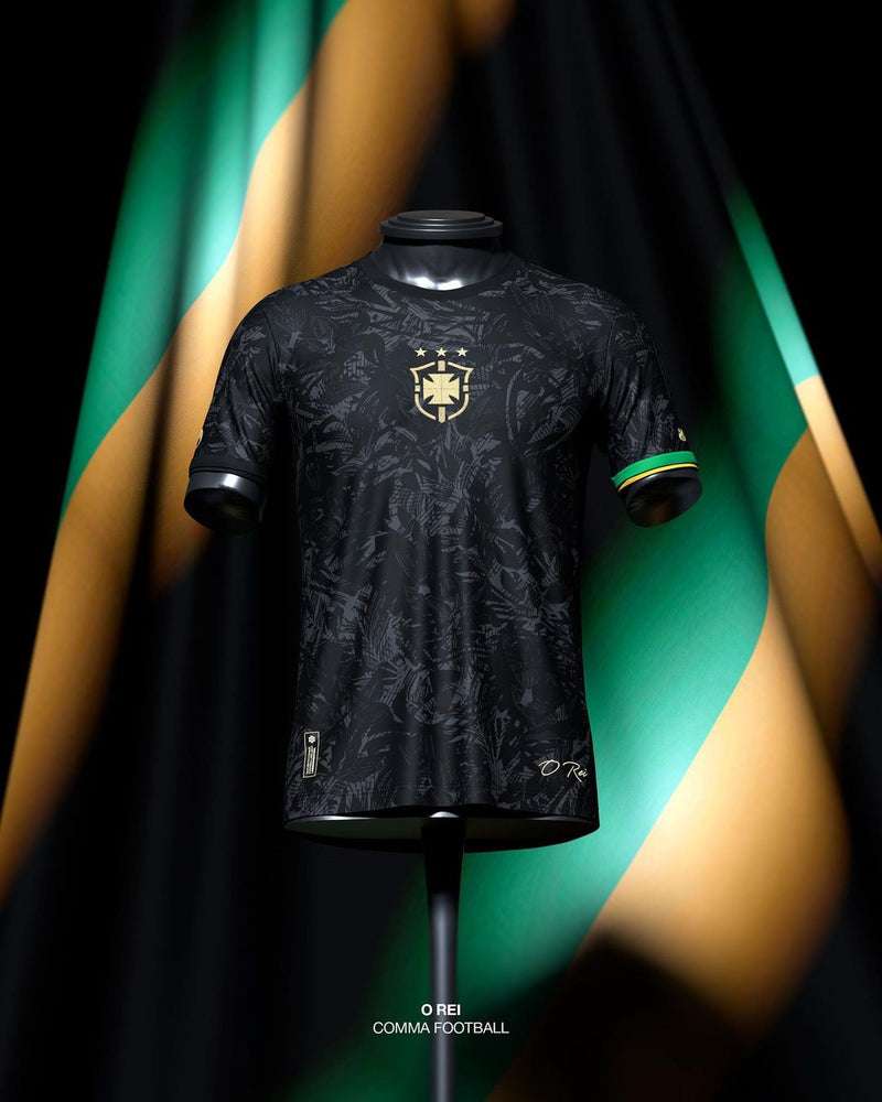 Camisa THE KING  Comma Football Pelé - Versão Torcedor